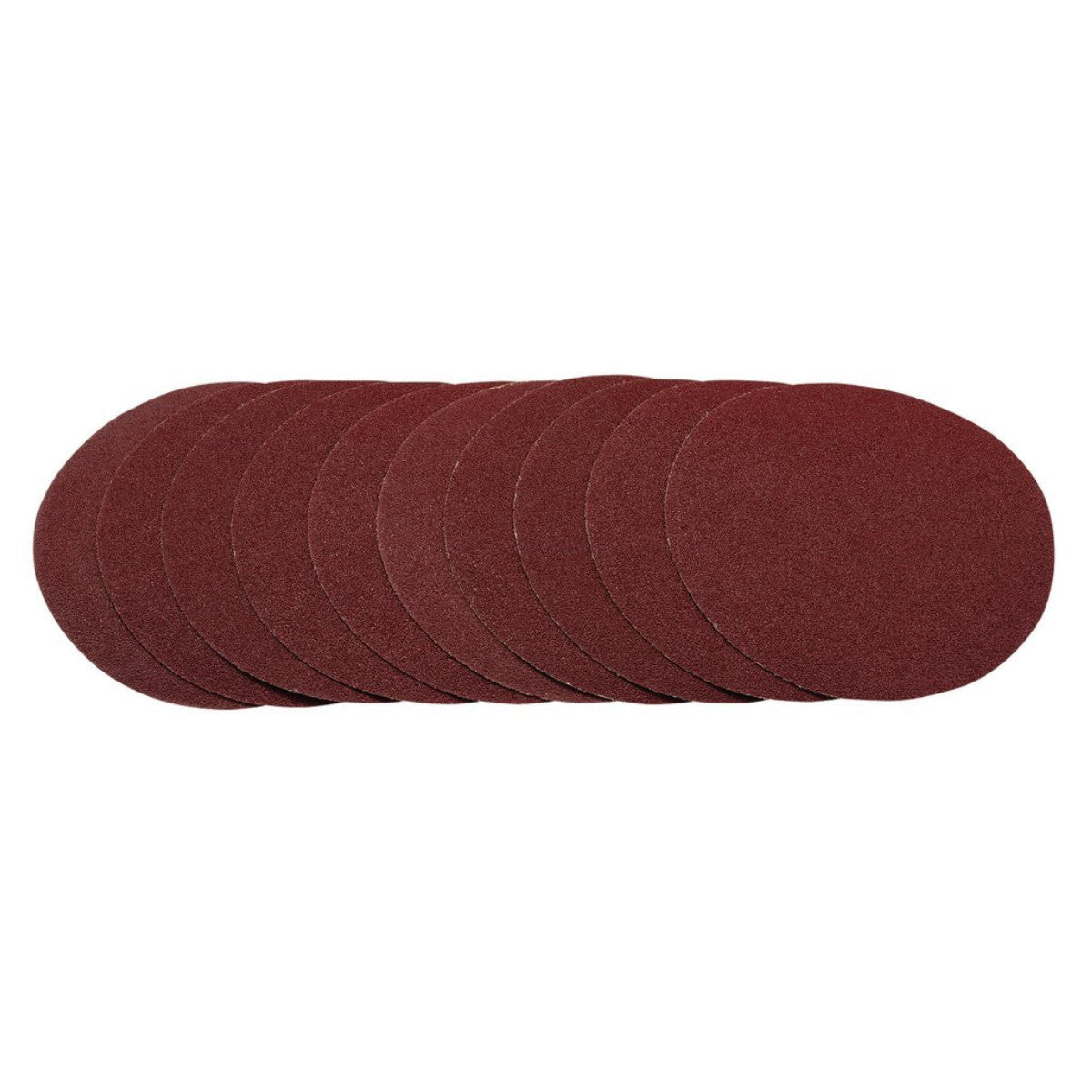 Draper Sanding Discs, 200mm, 40 Grit (Pack of 10) 10229