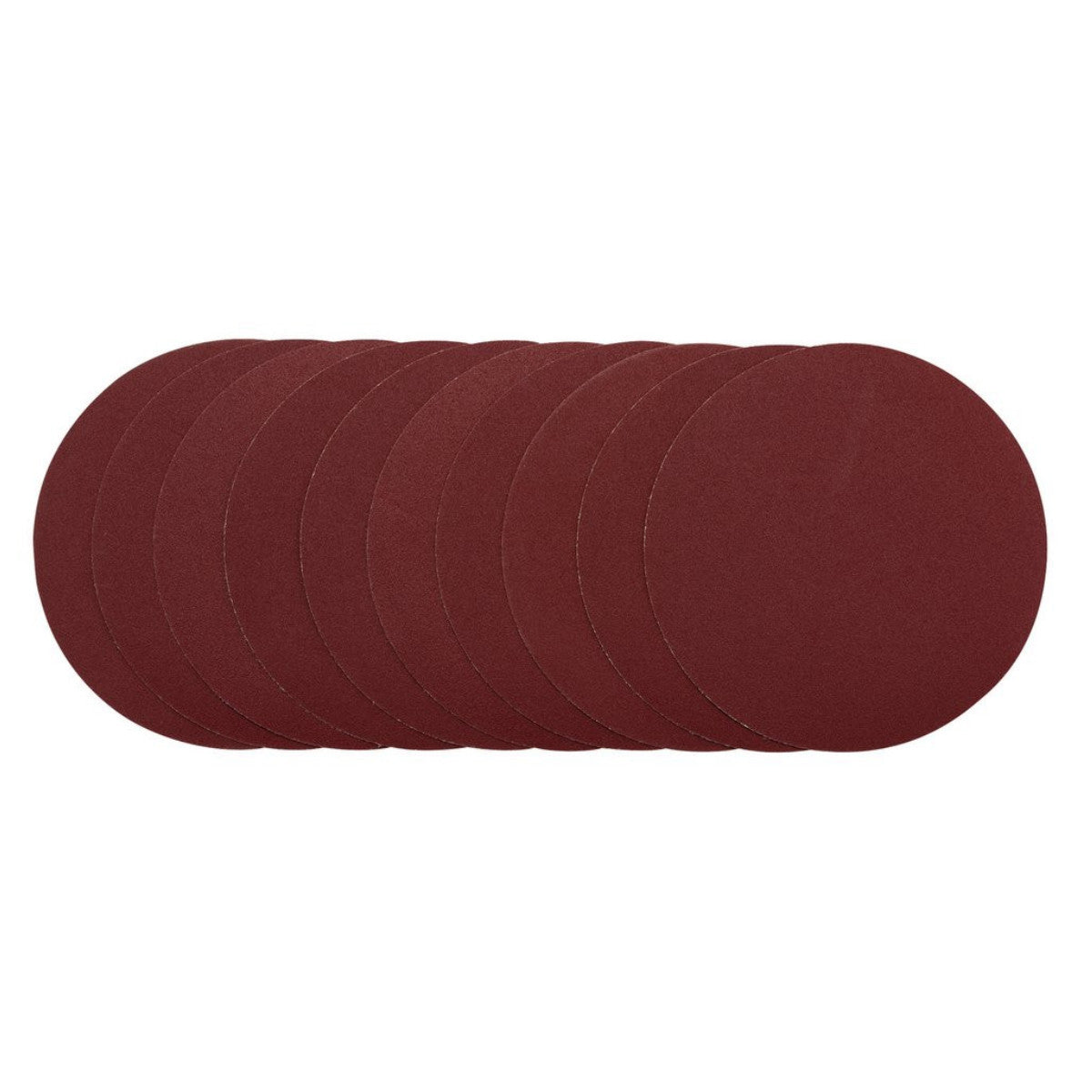 Draper Sanding Discs, 200mm, 120 Grit (Pack of 10) 10233