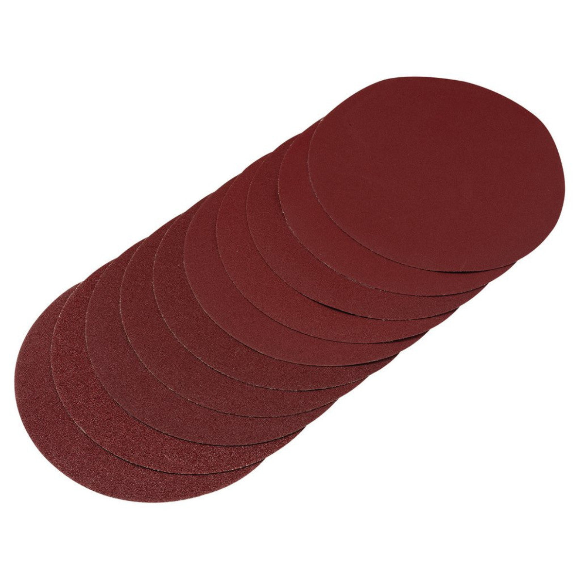 Draper Sanding Discs, 200mm, Assorted Grit (Pack of 10) 10364