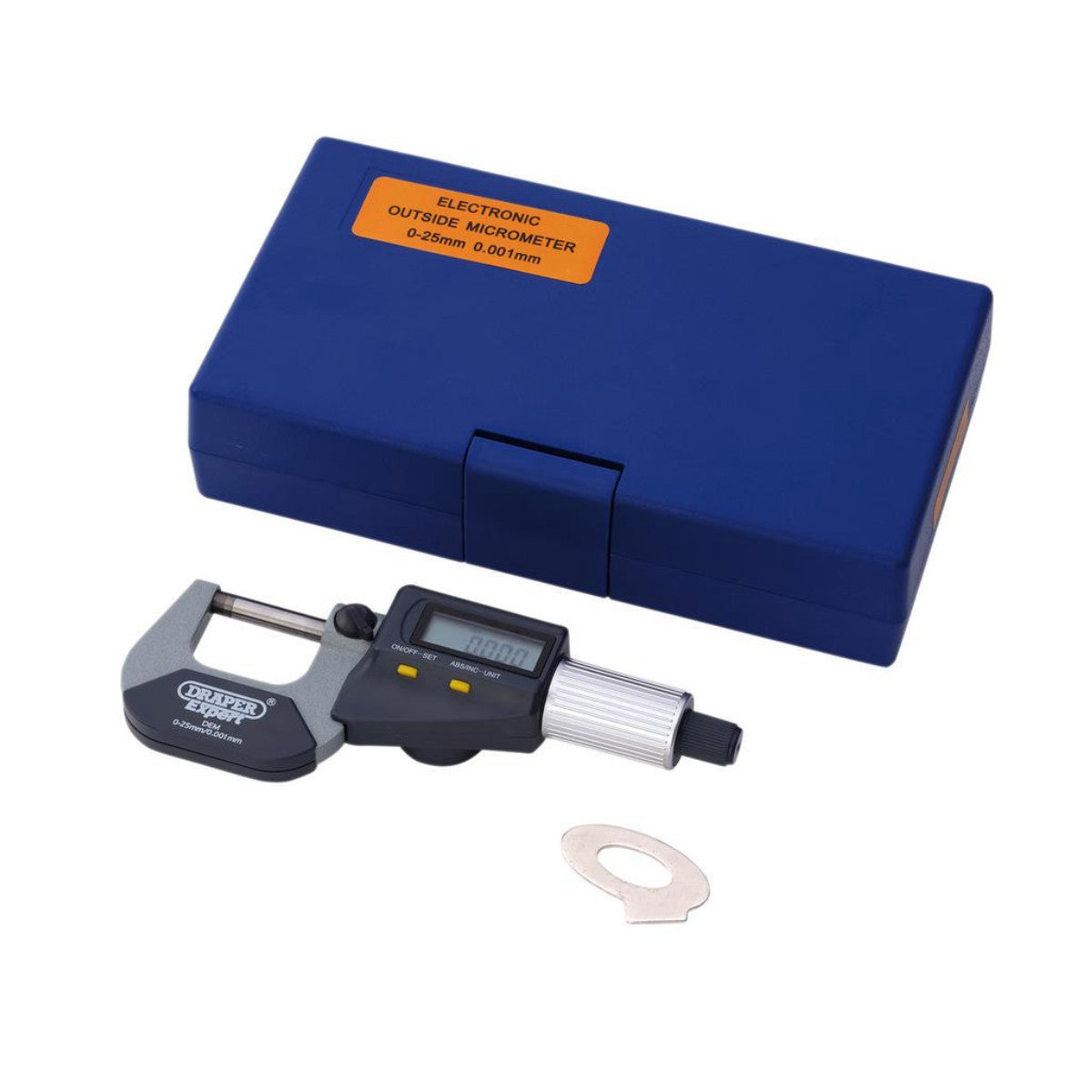 Draper Expert Digital External Micrometer, 0-25mm 10958