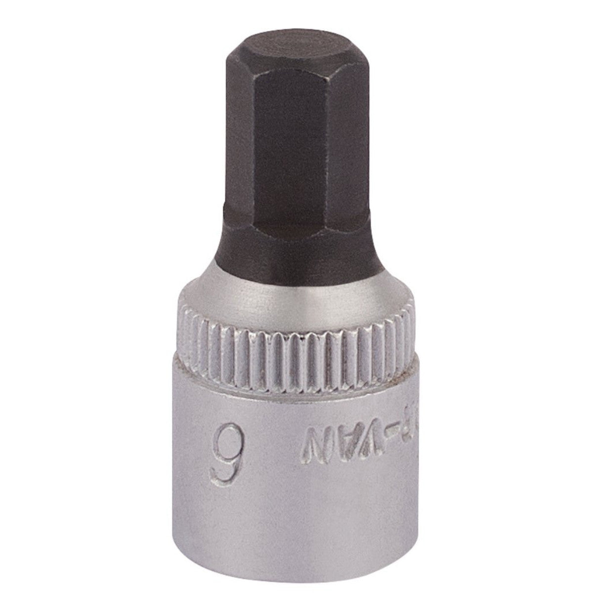 Elora Hexagon Screwdriver Socket, 1/4" Sq. Dr., 6mm 11127