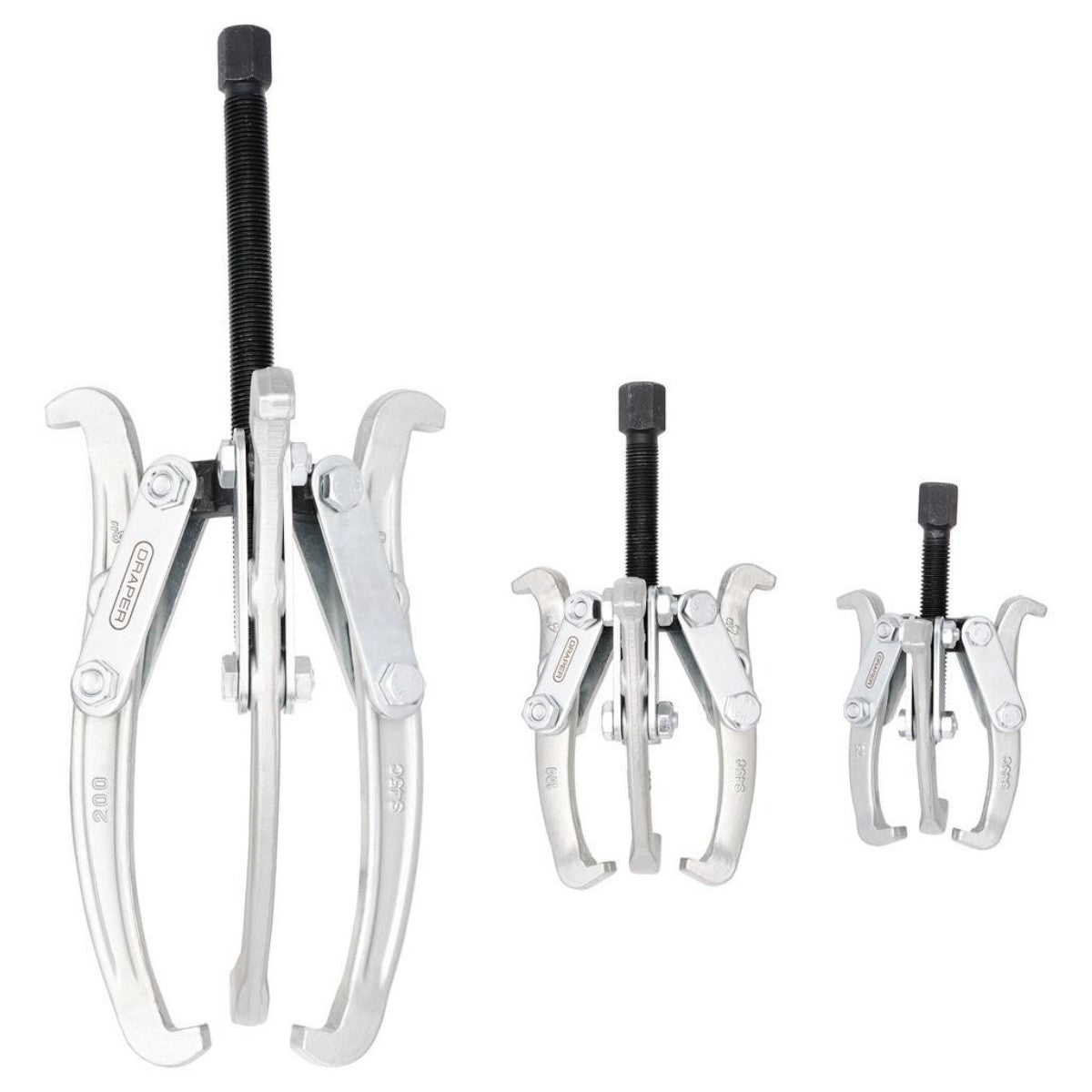 Draper Triple Leg Reversible Puller Set (3 Piece) 11805