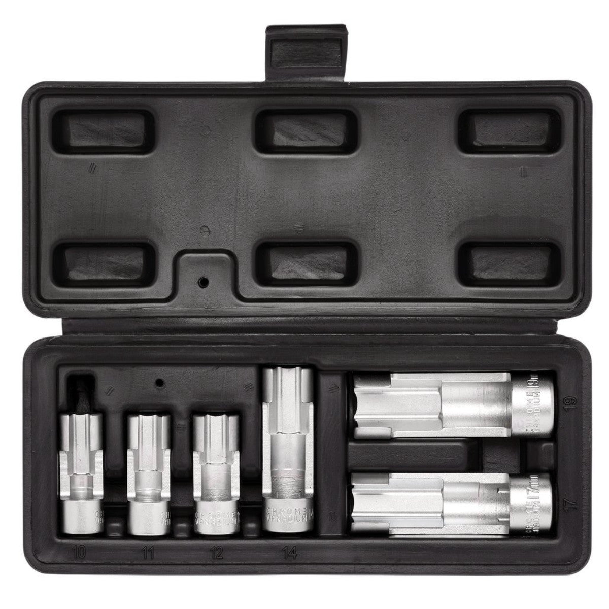 Draper Temperature Sensor Socket Set, 1/2" and 3/8" Sq. Dr. (6 Piece) 12401