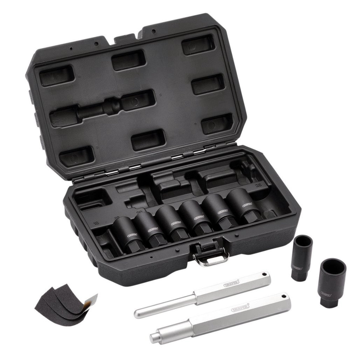 Draper Locking Wheel Nut Removal Set (10 Piece) 12402