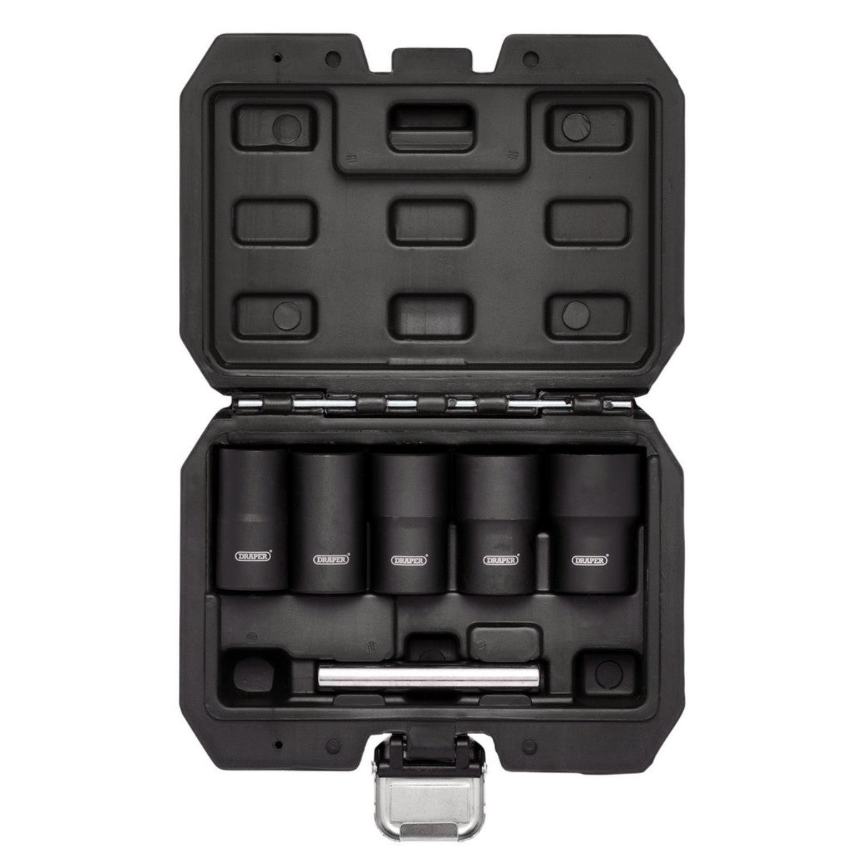 Draper Impact Wheel Nut Socket Set, 1/2" Sq. Dr. (6 Piece) 12411