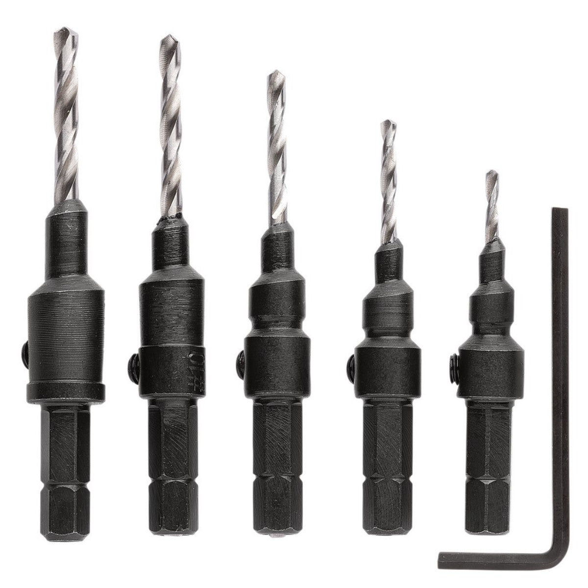 Draper Countersink Bit Set (5 Piece) 12431