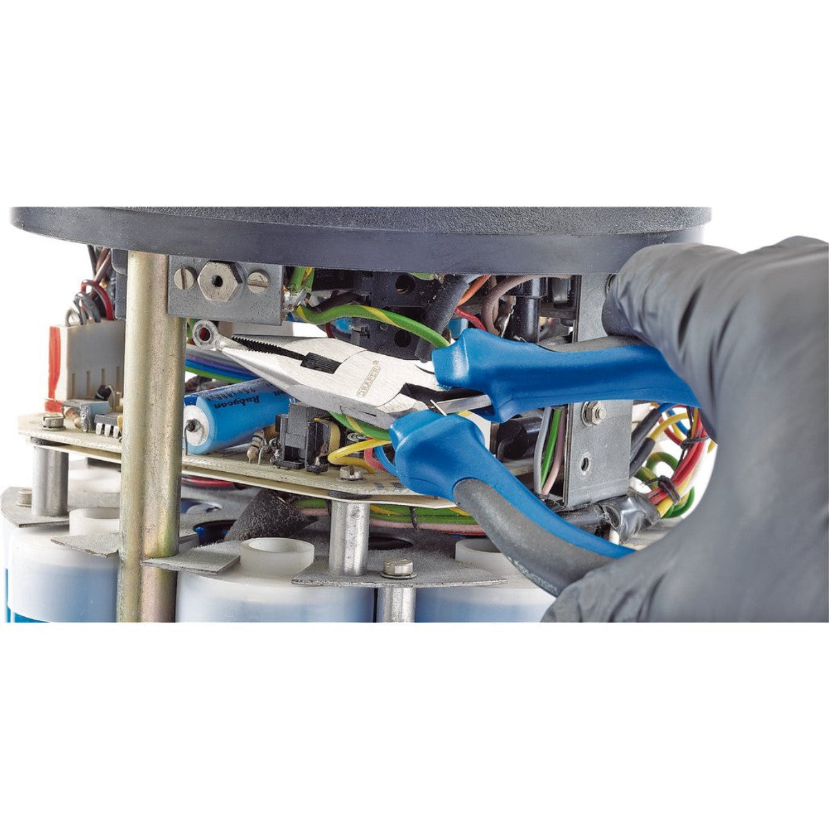 Draper Soft Grip Long Nose Mini Pliers, 125mm 12538