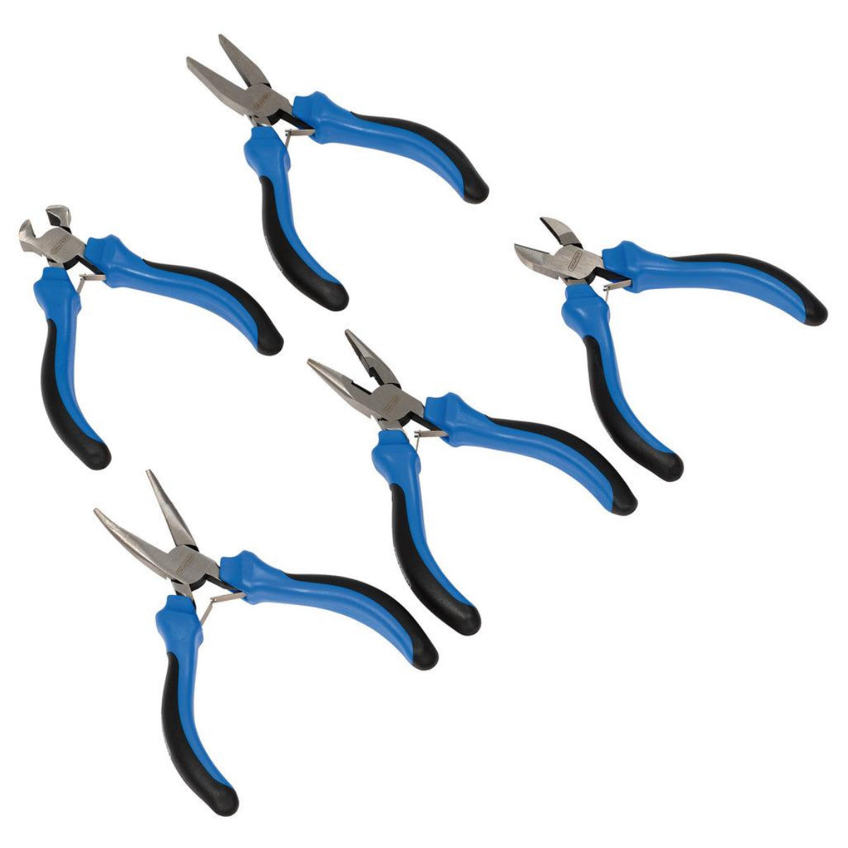 Draper Soft Grip Mini Pliers Set (5 Piece) 12544
