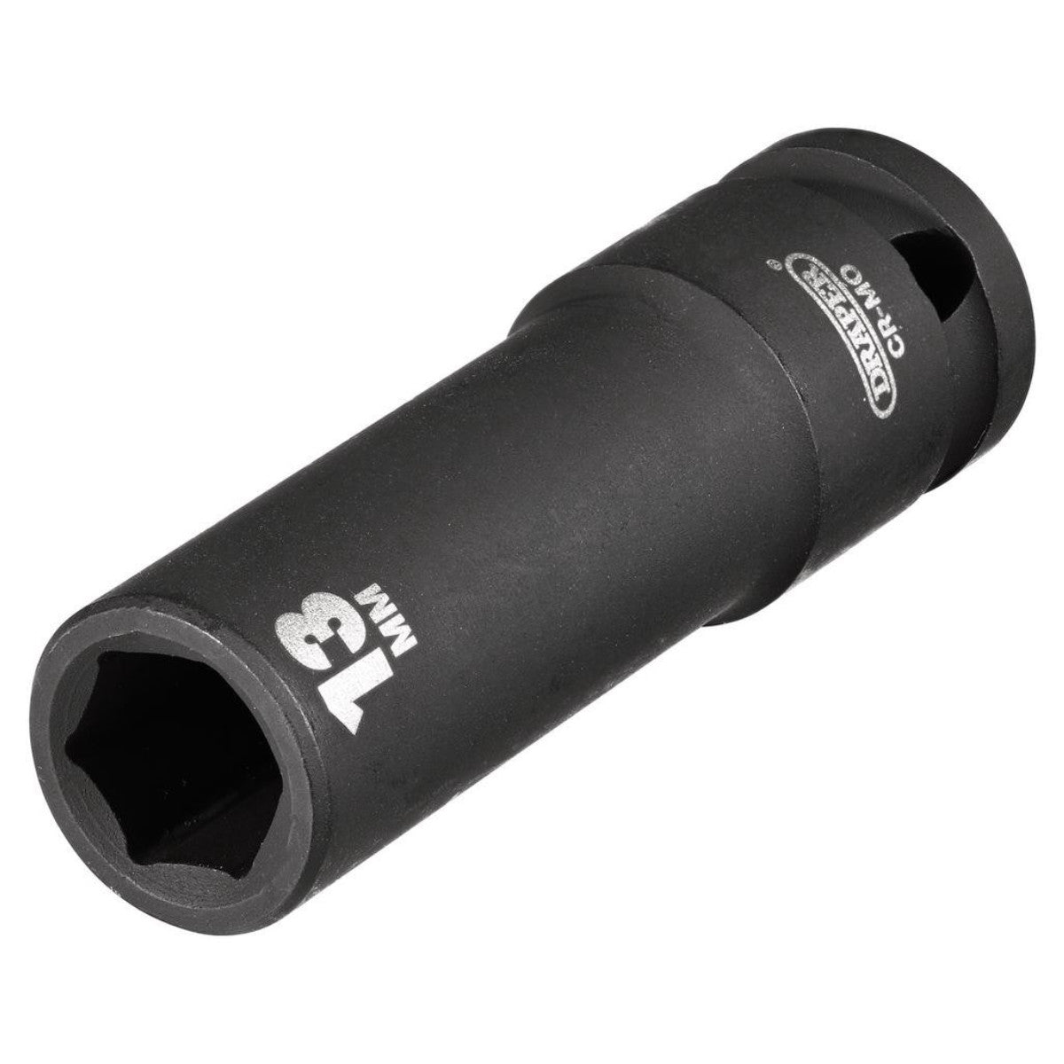 Draper Expert HI-TORQ Deep Impact Socket, 1/2" Sq. Dr., 13mm 12740