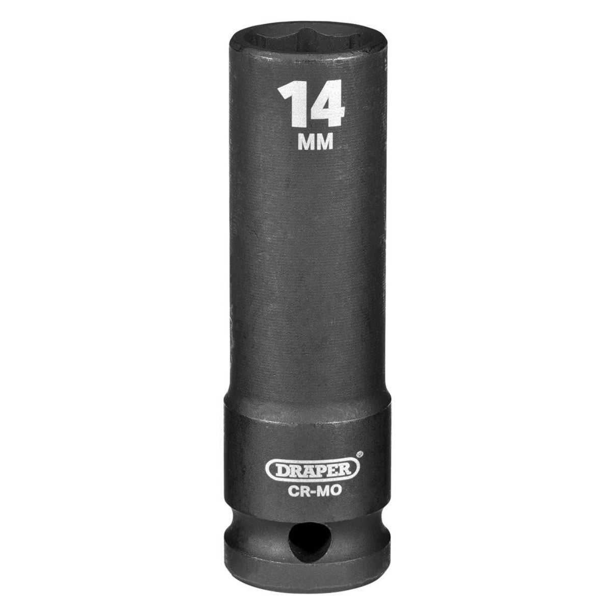 Draper Expert HI-TORQ Deep Impact Socket, 1/2" Sq. Dr., 14mm 12741