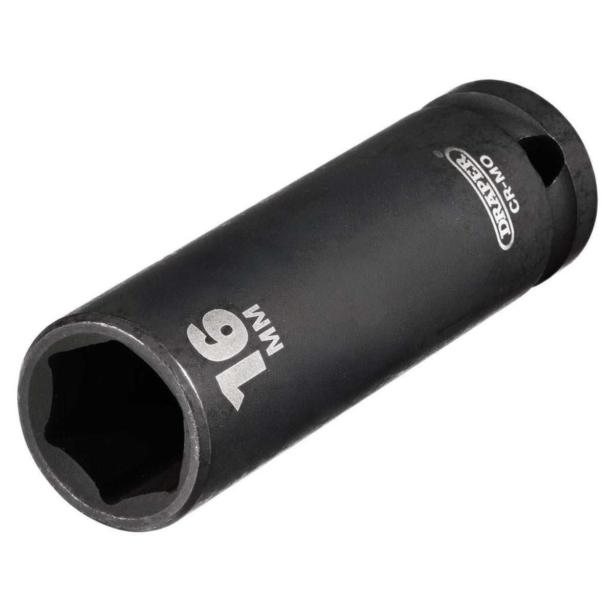 Draper HI-TORQ Deep Impact Socket, 1/2" Sq. Dr., 16mm 12742