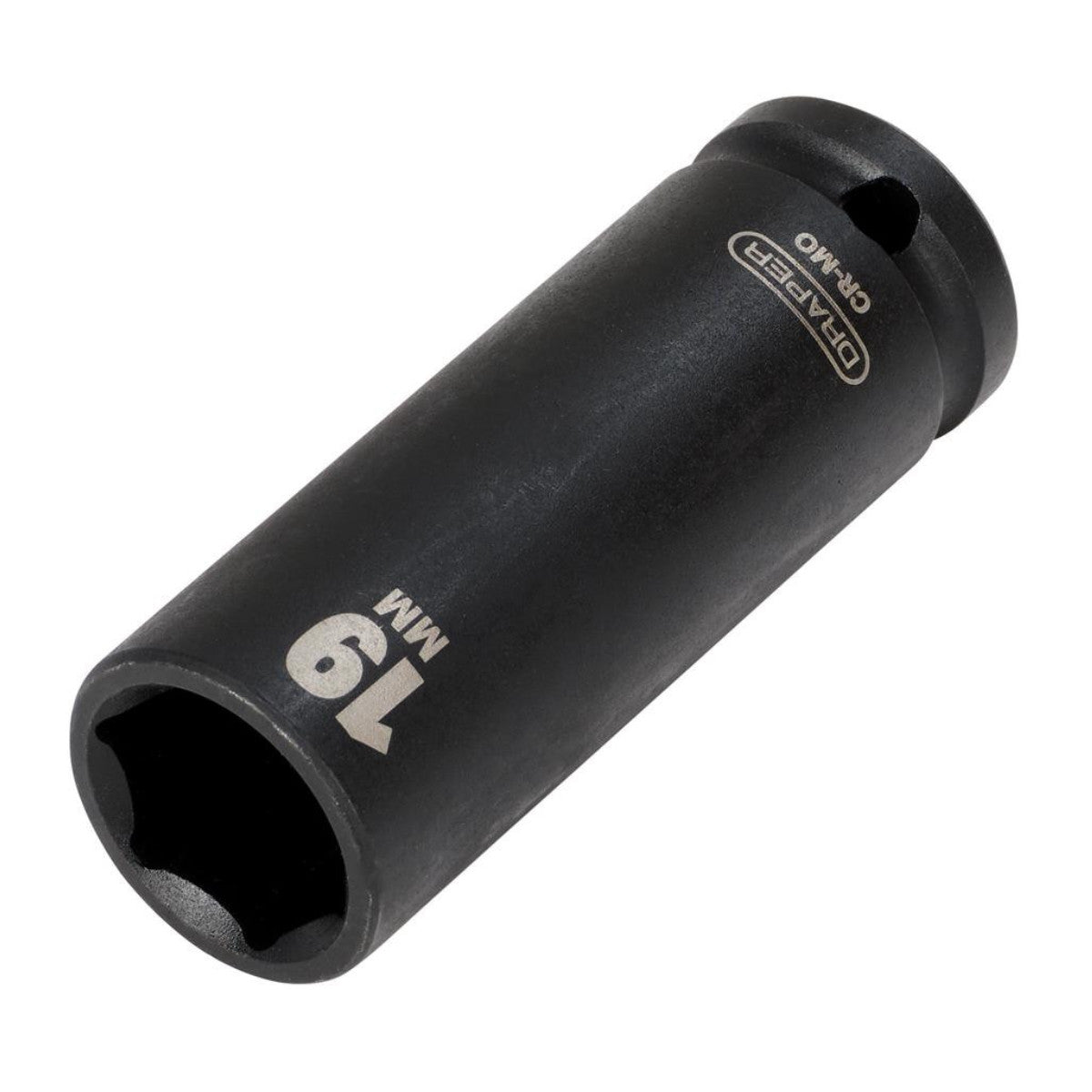 Draper HI-TORQ Deep Impact Socket, 1/2" Sq. Dr., 19mm 12744