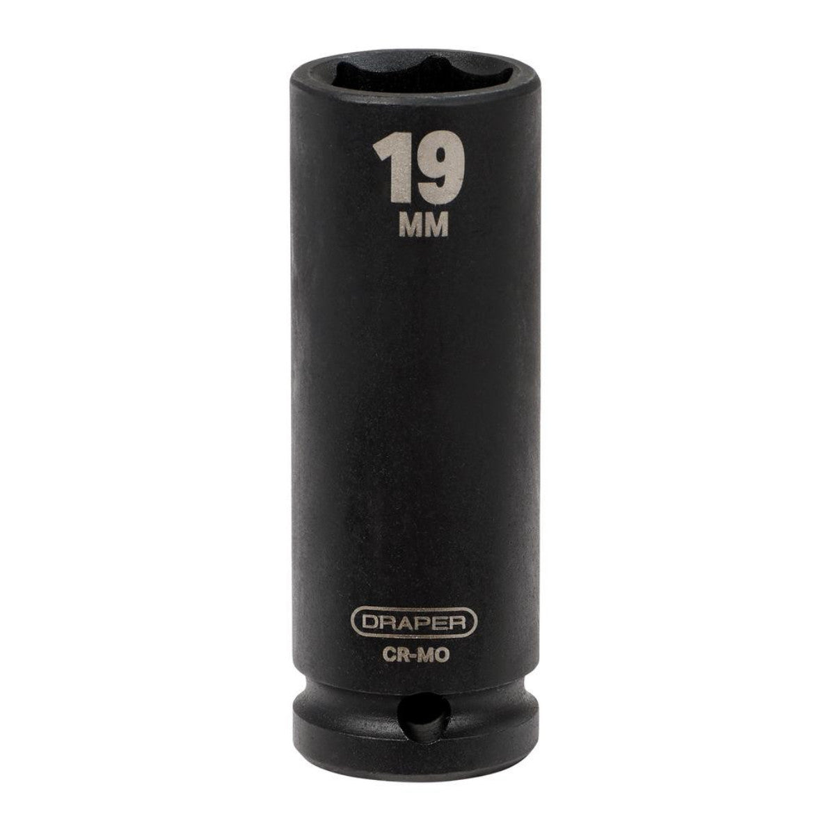 Draper HI-TORQ Deep Impact Socket, 1/2" Sq. Dr., 19mm 12744