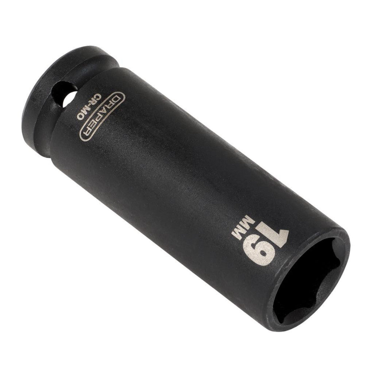 Draper HI-TORQ Deep Impact Socket, 1/2" Sq. Dr., 19mm 12744