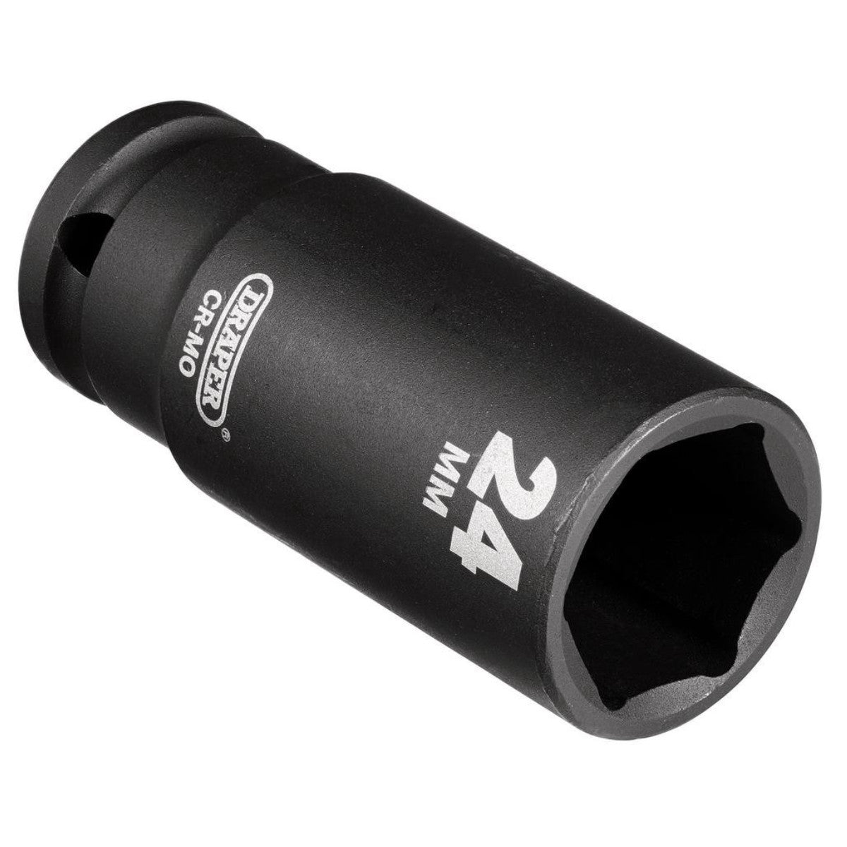Draper HI-TORQ Deep Impact Socket, 1/2" Sq. Dr., 24mm 12746