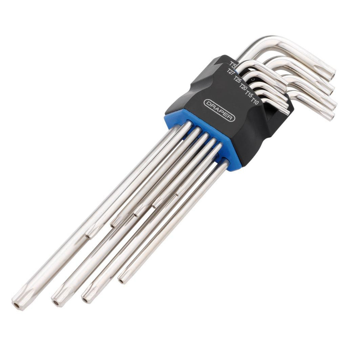 Draper TX-STAR Extra Long Arm Security Key Set (9 Piece) 12813