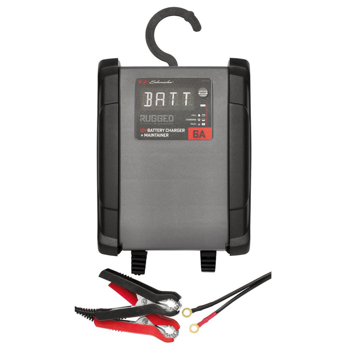 Schumacher Rugged SPX459, 6A, 12V Battery Charger and Maintainer 13100