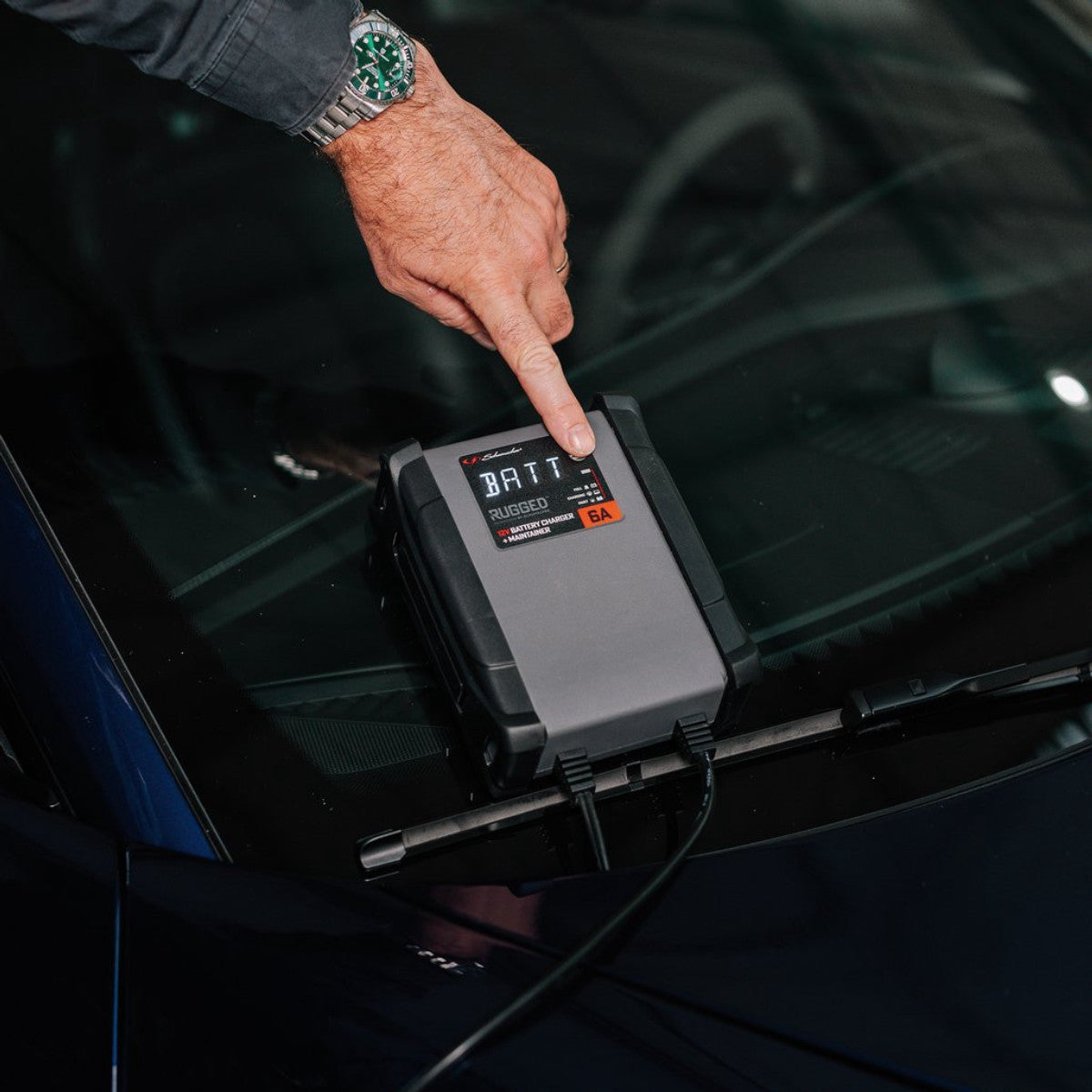 Schumacher Rugged SPX459, 6A, 12V Battery Charger and Maintainer 13100