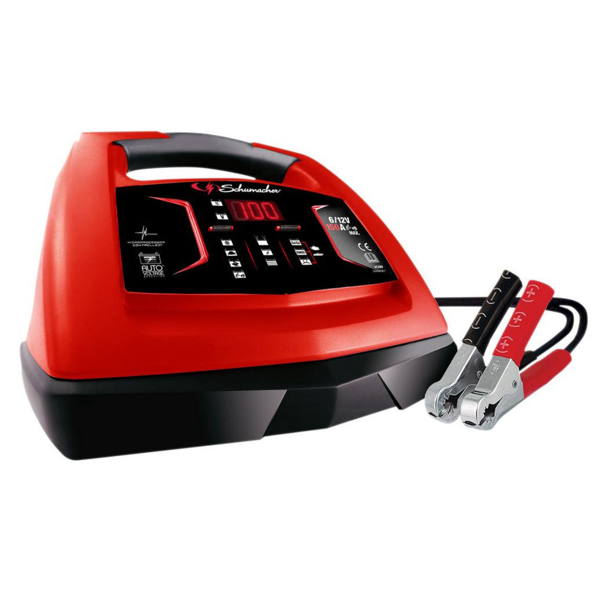 Draper SCI90 6/12V Multi-Function Battery Charger with Engine Start Mode, 3A/5A/20A 13109