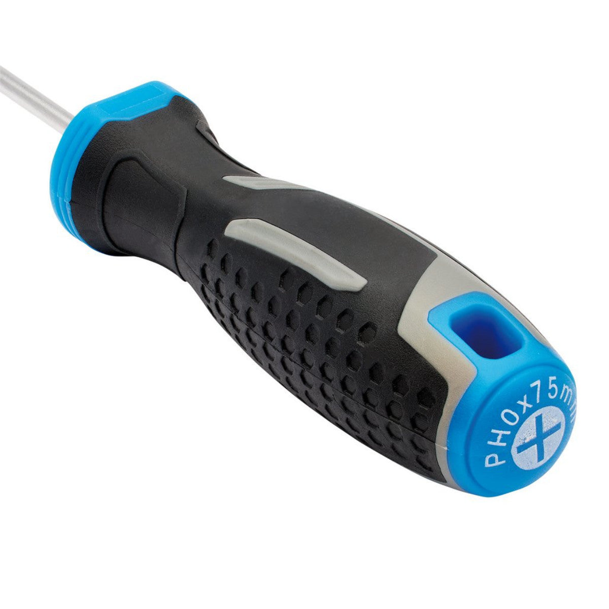 Draper Phillips Soft Grip Screwdriver, PH0 x 75mm 13358