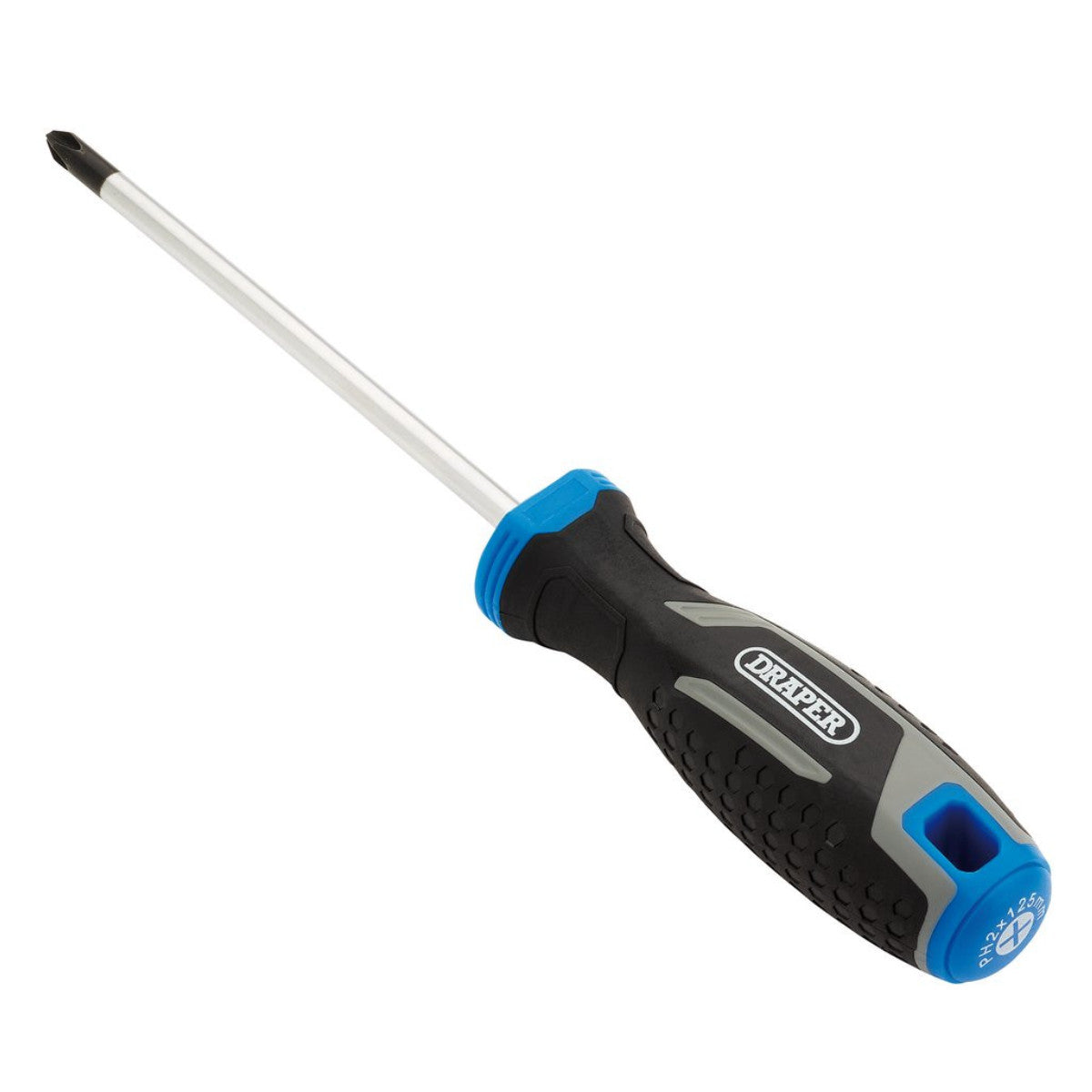 Draper Phillips Soft Grip Screwdriver, PH2 x 125mm 13361