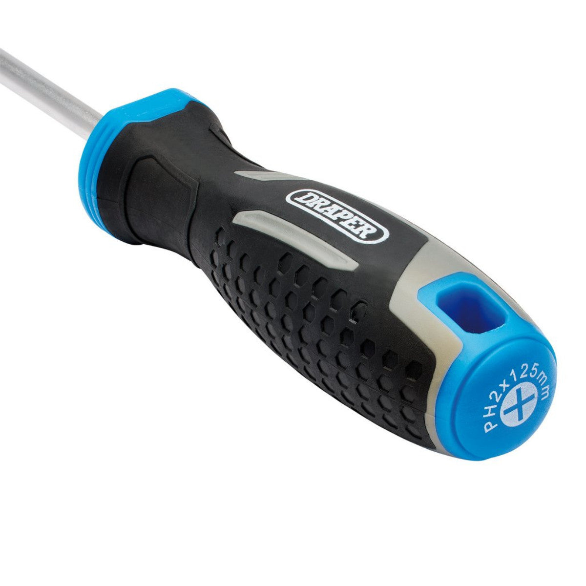 Draper Phillips Soft Grip Screwdriver, PH2 x 125mm 13361