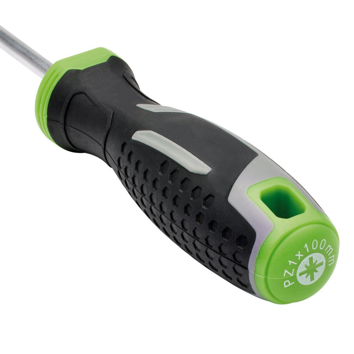 Draper Pozi Soft Grip Screwdriver, PZ1 x 100mm 13370