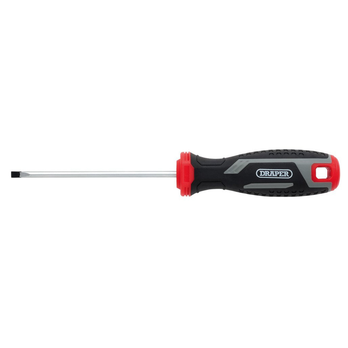 Draper Slotted Parallel Soft Grip Screwdriver, SL4 x 100mm 13387
