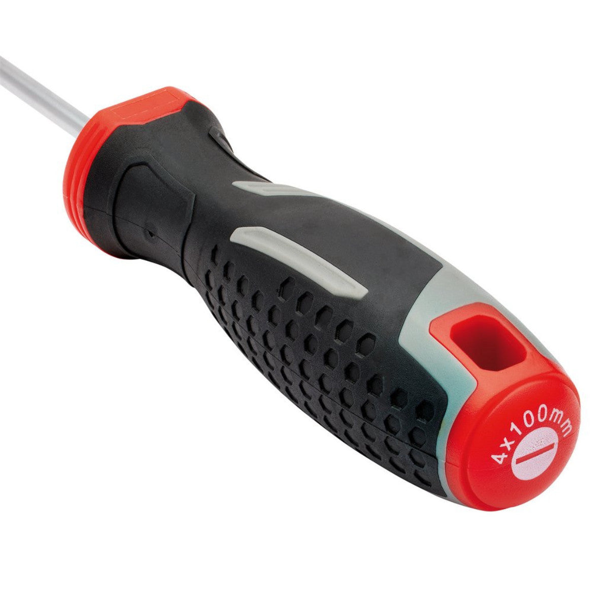Draper Slotted Parallel Soft Grip Screwdriver, SL4 x 100mm 13387