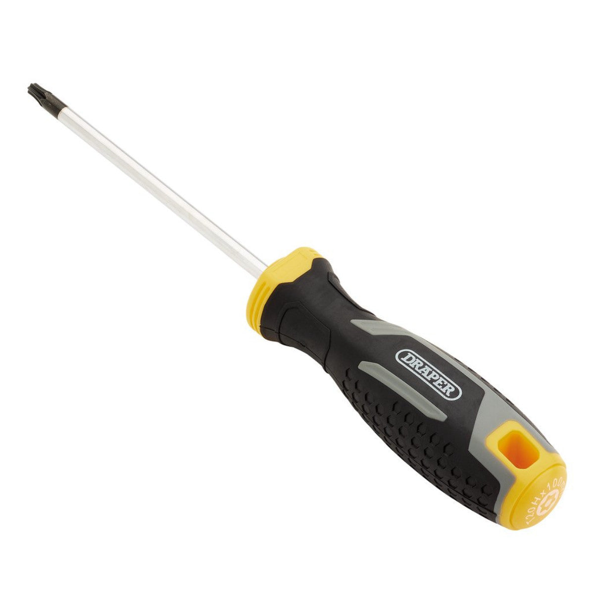 Draper TX-STAR Tamperproof Soft Grip Screwdriver, T20H x 100mm 13410