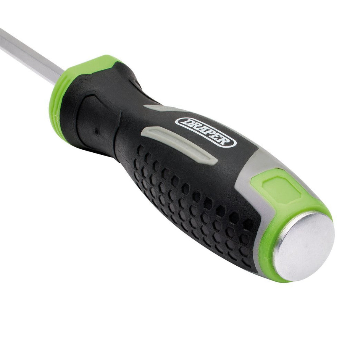 Draper Pound Thru Pozi Soft Grip Screwdriver, PZ1 x 100mm 13447