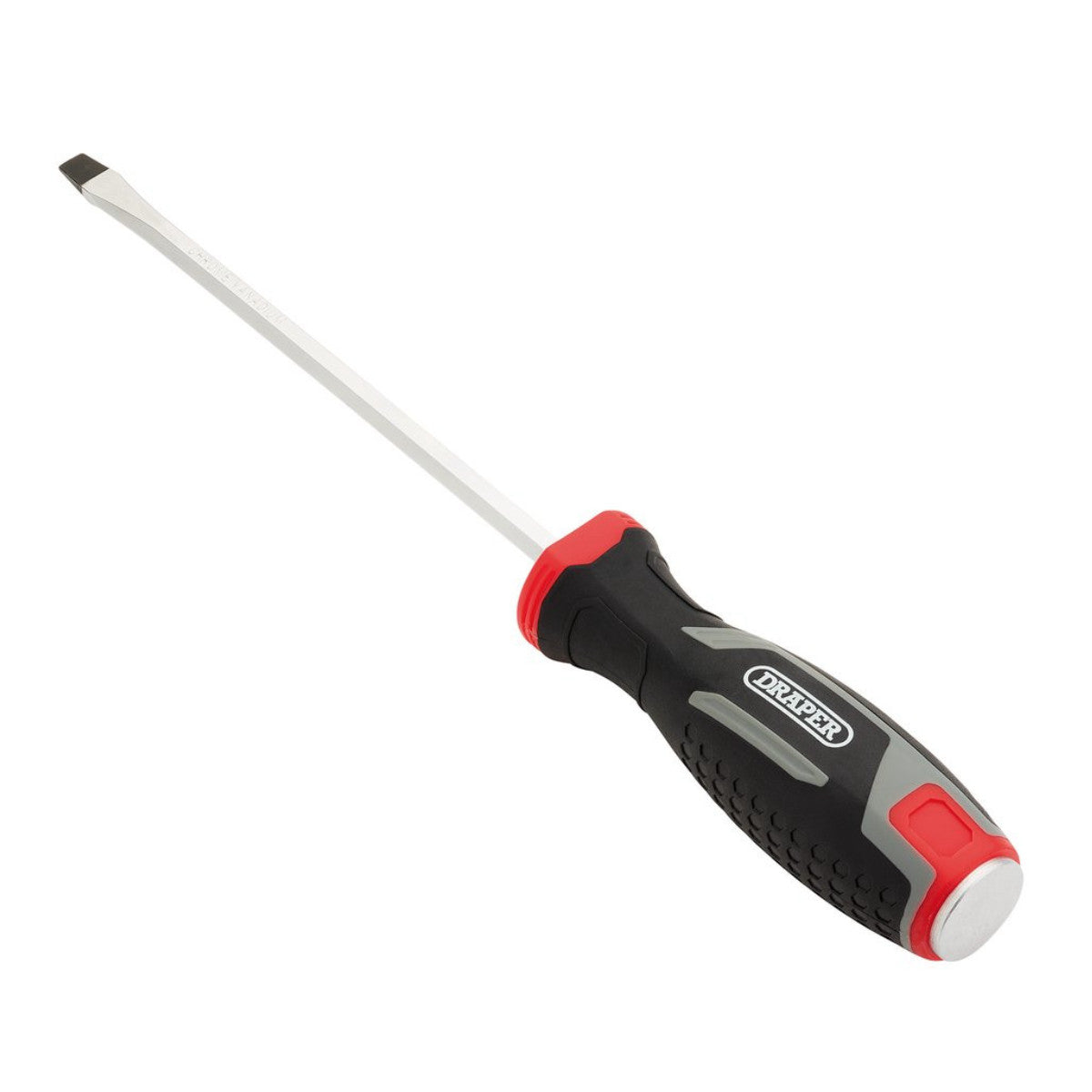 Draper Pound Thru Slotted Soft Grip Screwdriver, SL6.5 x 150mm 13464