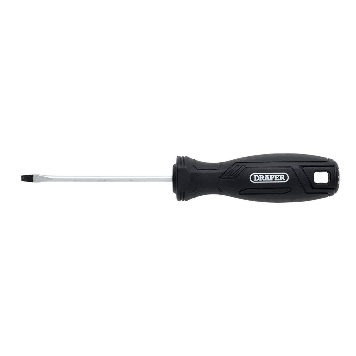 Draper Slotted Hard Grip Screwdriver, 3 x 75mm 13529
