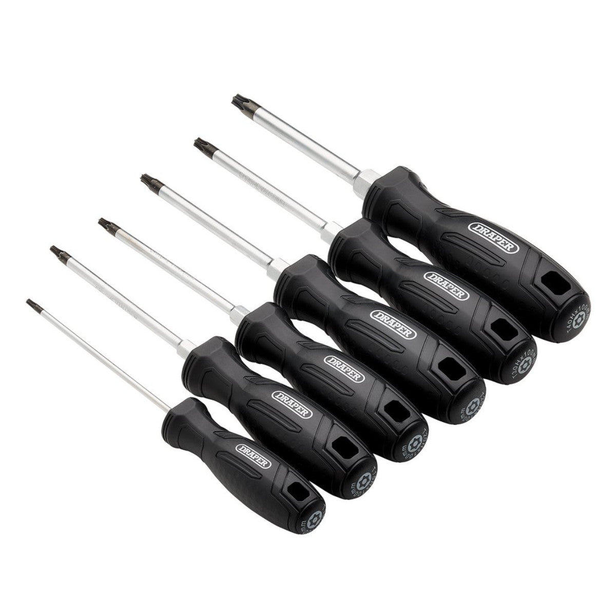 Draper TX-STAR Tamperproof Hard Grip Screwdriver Set (6 Piece) 13586