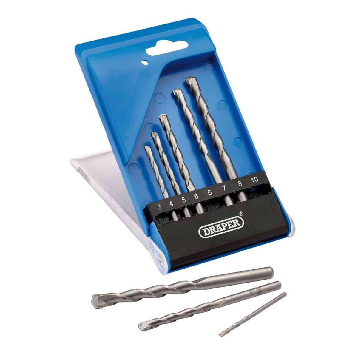Draper TCT Masonry Drill Bit Set (7 Piece) 13619