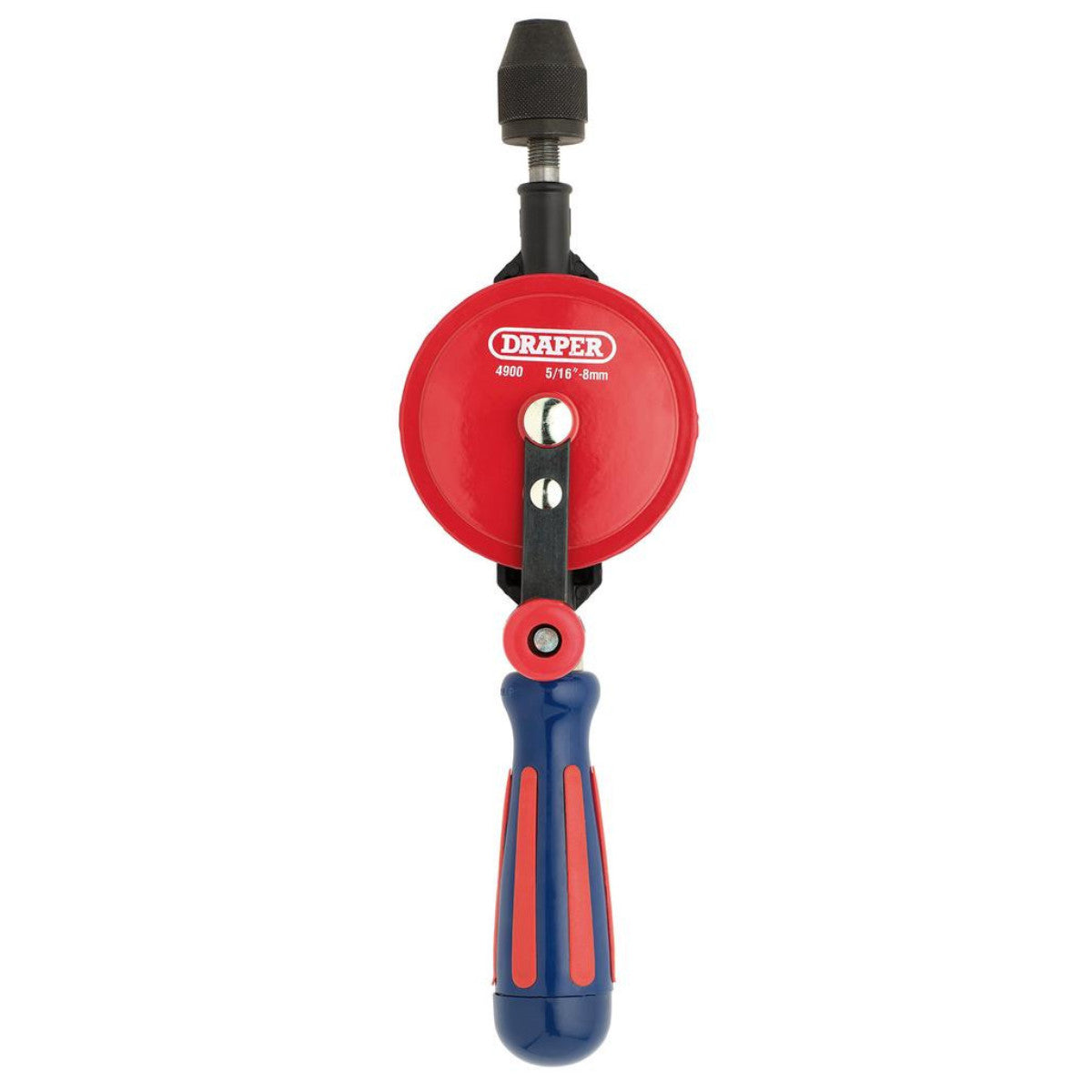 Draper Chuck Double Pinion Hand Drill, 8mm/5/16" 13838