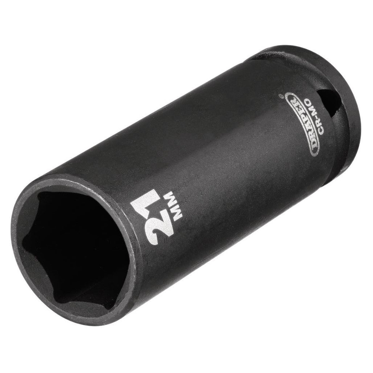 Draper HI-TORQ Deep Impact Socket, 1/2" Sq. Dr., 21mm 14104