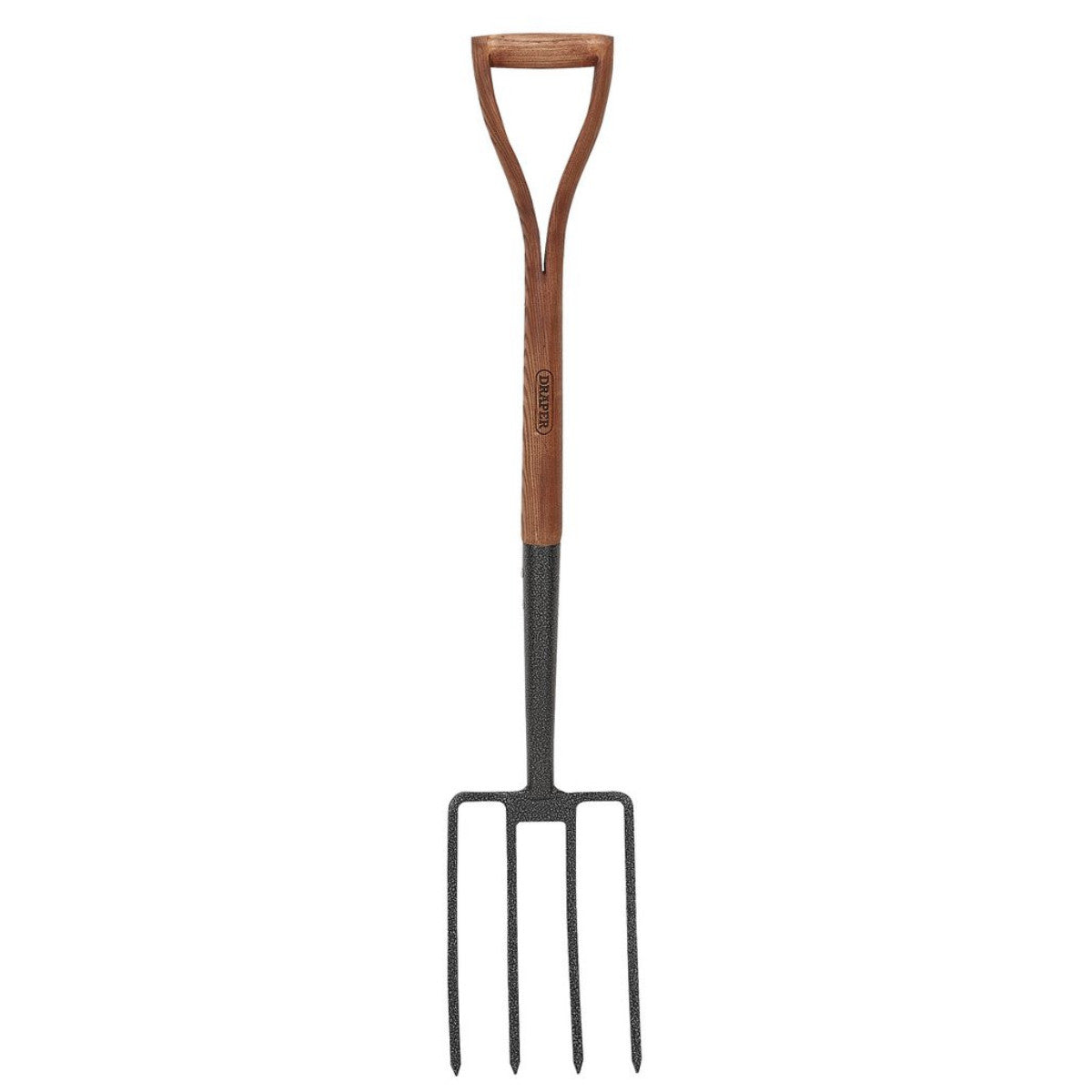 Draper Carbon Steel Garden Fork with Ash Handle 14301