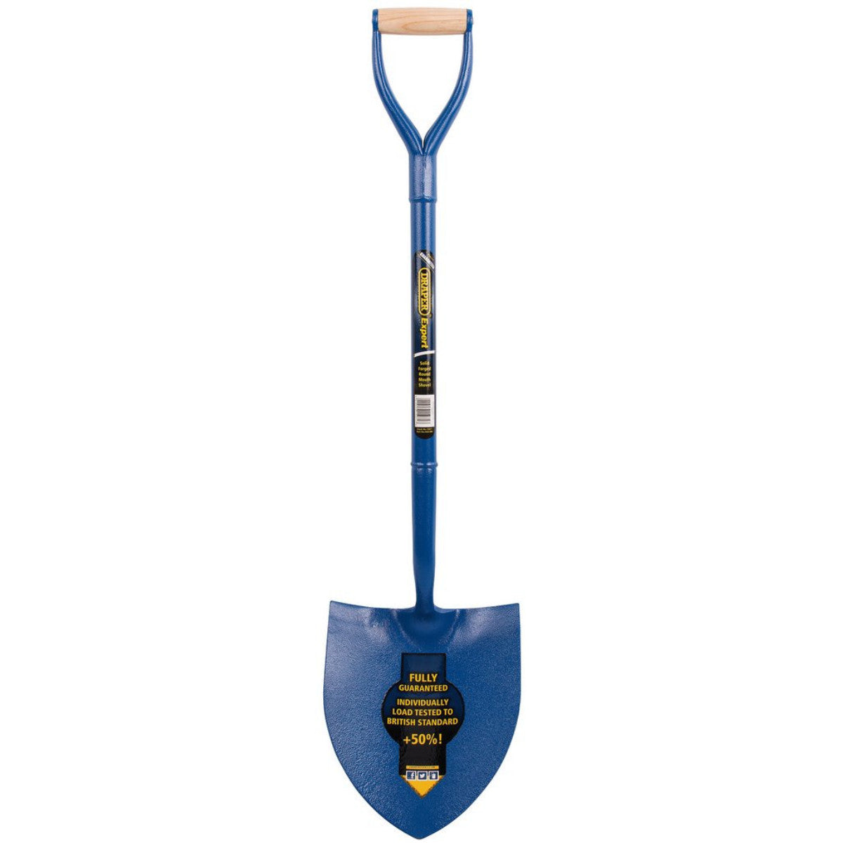 Draper Expert All Steel Contractors Round Mouth Shovel 15071