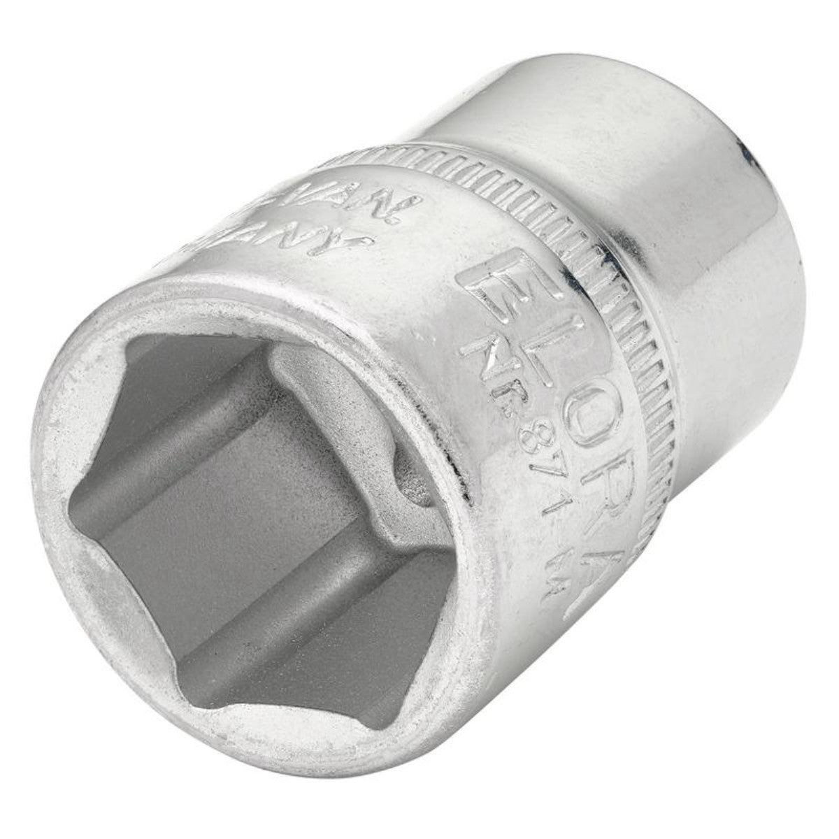 Elora Hexagon Socket, 3/8" Sq. Dr., 15mm 15231