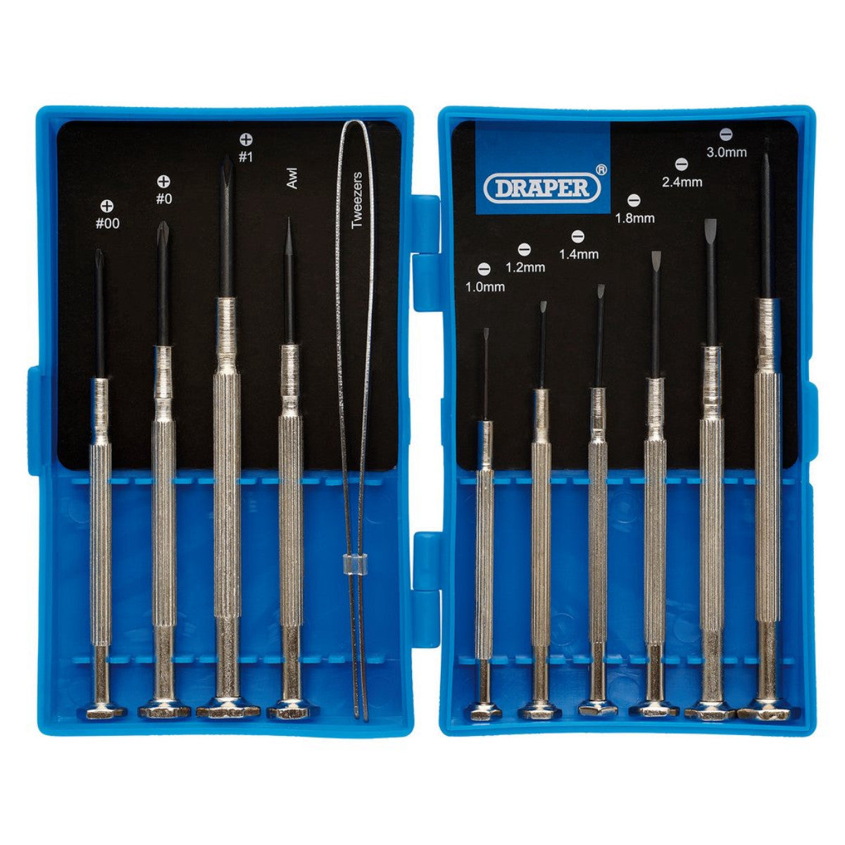 Draper Precision Screwdriver Set (11 Piece) 15631
