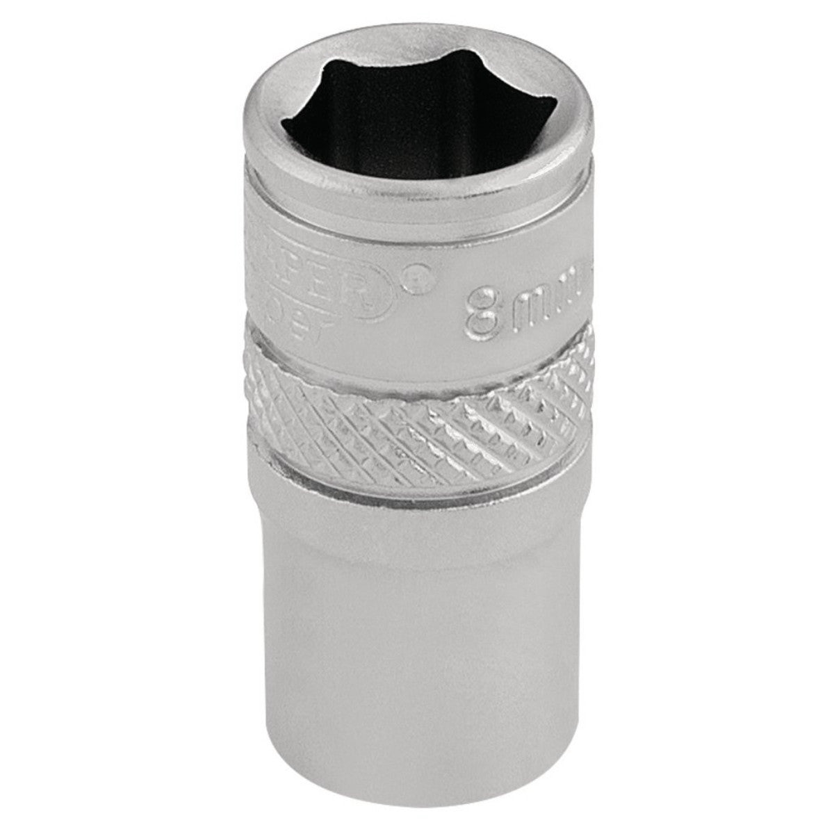 Draper Expert Socket, 1/4" Sq. Dr., 8mm 16513