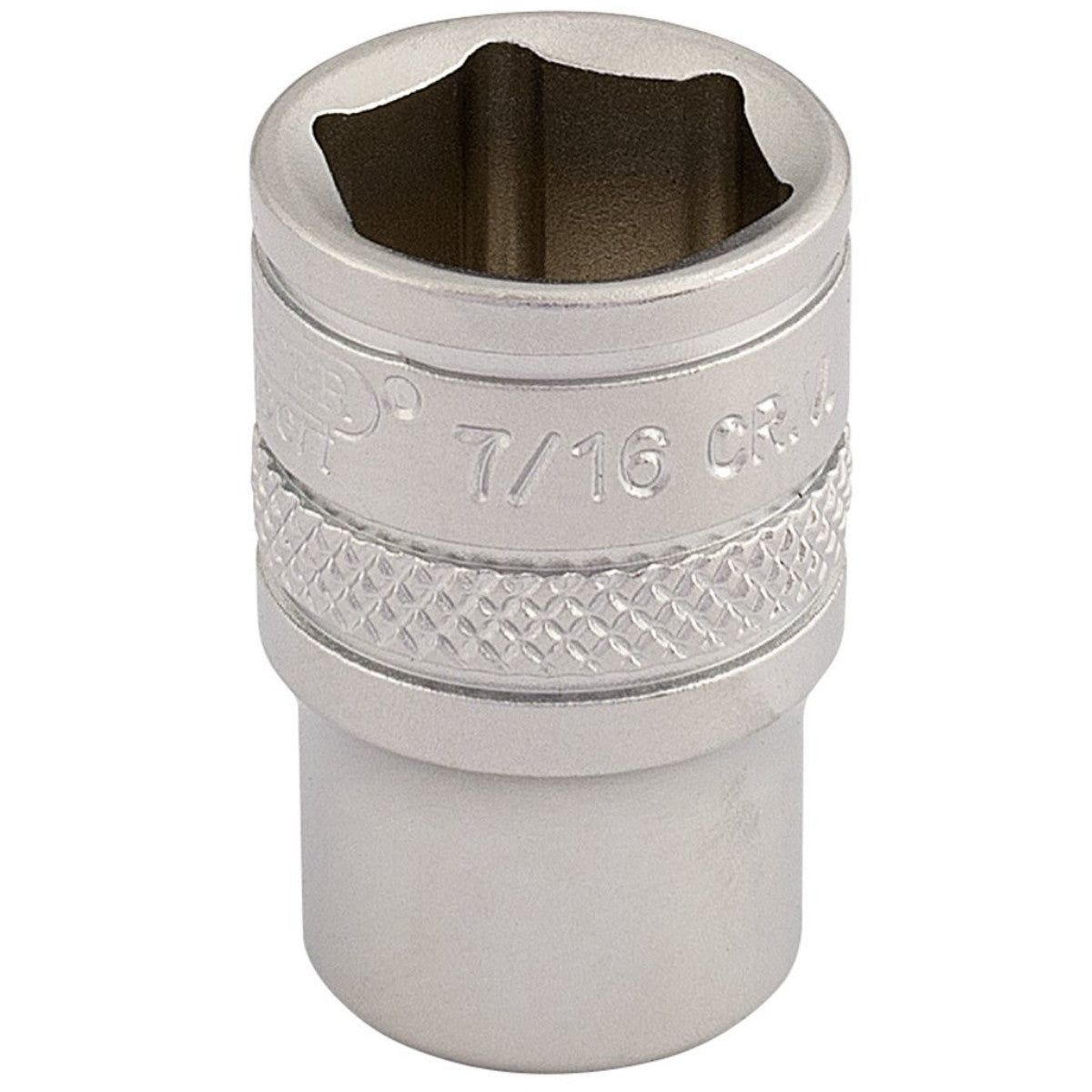 Draper Expert Imperial Socket, 1/4" Sq. Dr., 7/16" 16525
