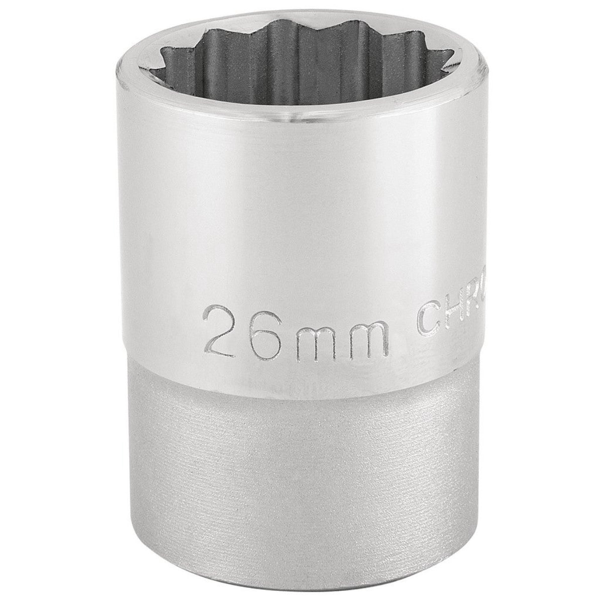 Draper Expert 12 Point Socket, 3/4" Sq. Dr., 26mm 16694