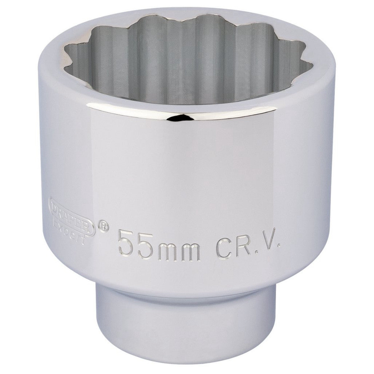 Draper Expert 12 Point Socket, 3/4" Sq. Dr., 55mm 16708