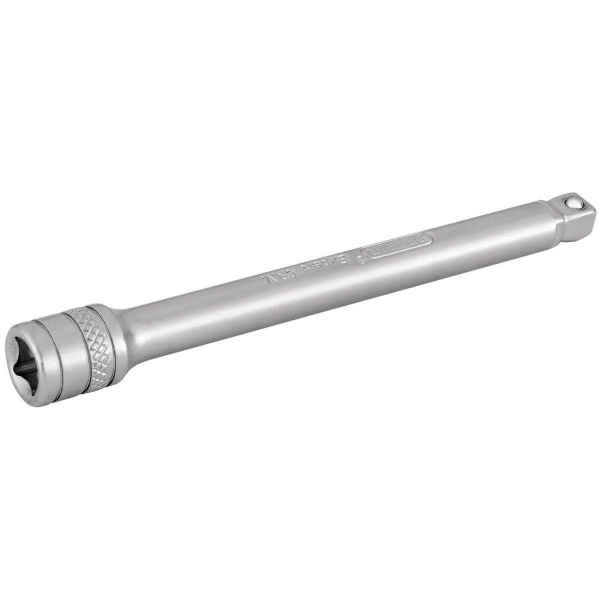 Draper Expert Wobble Extension Bar, 1/4" Sq. Dr., 100mm, Micro Satin Chrome 16722