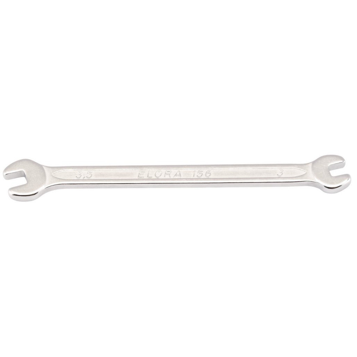 Elora Midget Double Open Ended Spanner, 3 x 3.5mm 17024