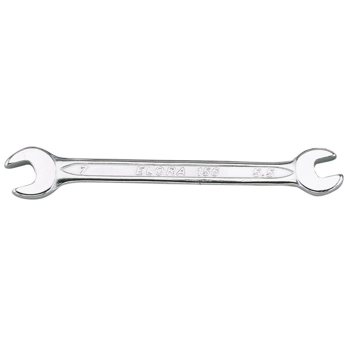 Elora Midget Double Open Ended Spanner, 5.5 x 7mm 17026
