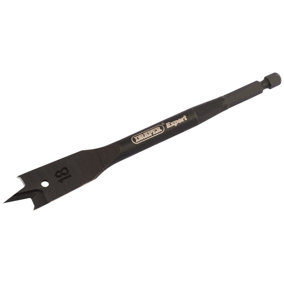 Draper Expert Flat Wood Bit, 18 x 150mm 17542