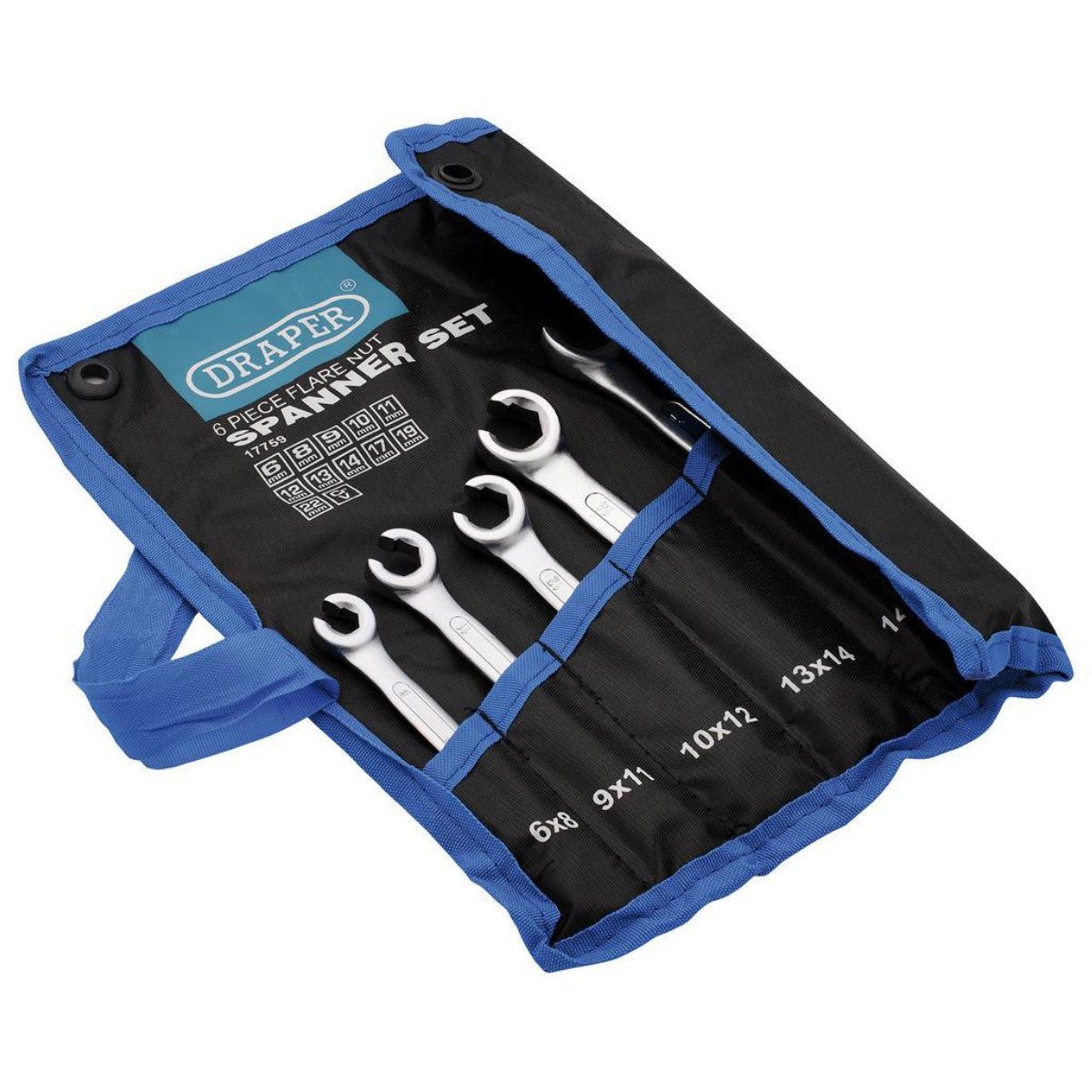 Draper Flare Nut Spanner Set (6 Piece) 17759